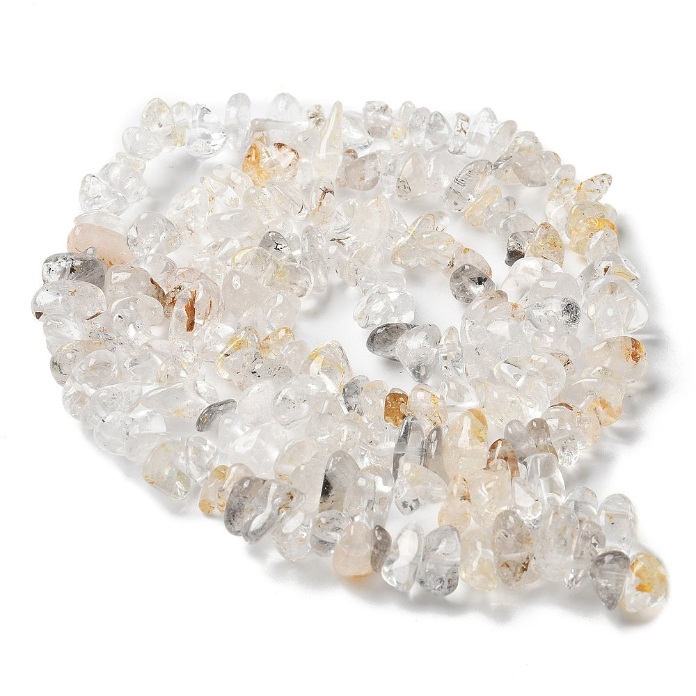 Natural Herkimer Diamond Beads Strands, Chip