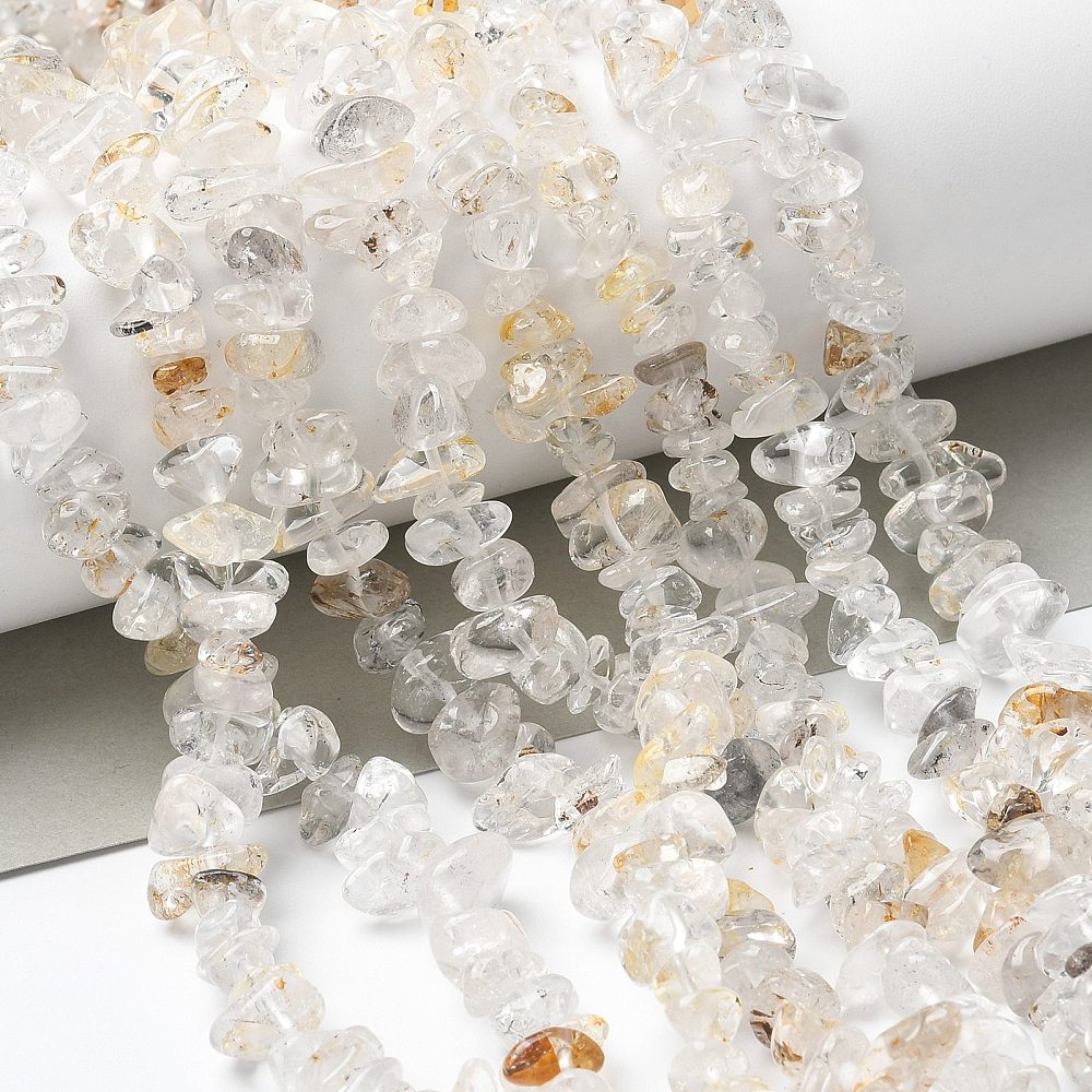 Natural Herkimer Diamond Beads Strands, Chip