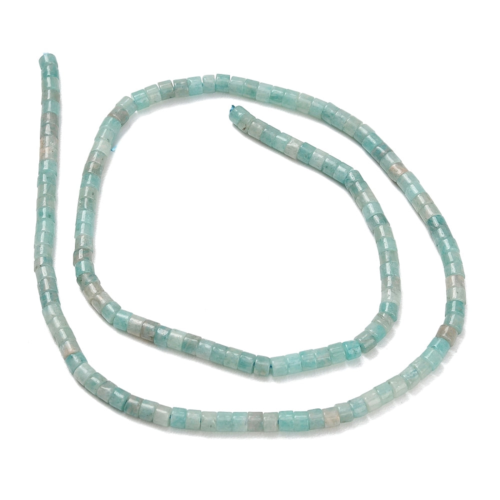 Natural Amazonite Beads Strands, Disc, Heishi Beads