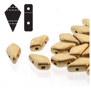 Kite Bead 9x5mm – 10g – Bronze Pale Gold