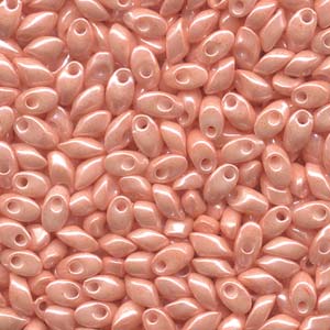 Miyuki Long Magatama 4x7mm - 5g Bag - Opaque Salmon - 429