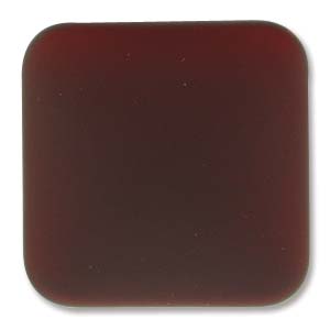 Luna Soft Cabochon 22mm Square - Garnet