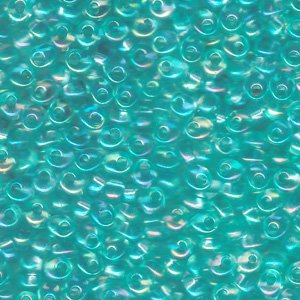 Miyuki 4mm Magatama 24g – Transparent Mint Green AB