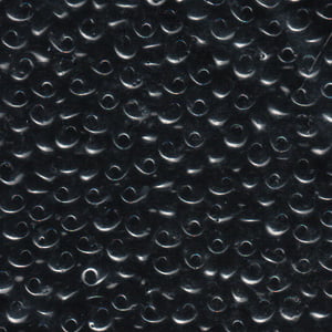 Miyuki 4mm Magatama 24g - Black