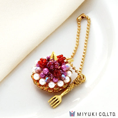 Miyuki Berry Tart  Keychain/Charm  Kit