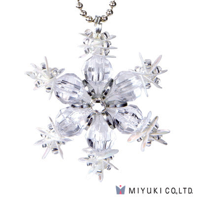 Miyuki Snow Flake Crystal Christmas Kit