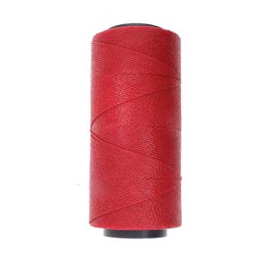 Brazilian Waxed Cord 1mm – 144 Meter Spool – Dark Red (44)