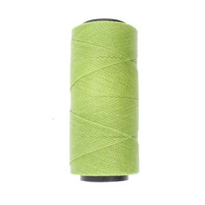 Brazilian Waxed Cord 1mm – 144 Meter Spool – Lime (1019)