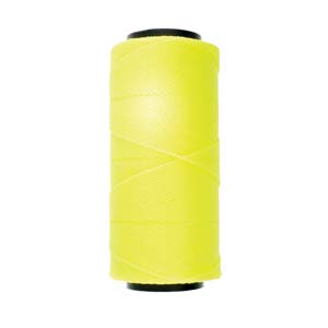 Brazilian Waxed Cord 1mm – 144 Meter Spool – Neon Yellow (326)