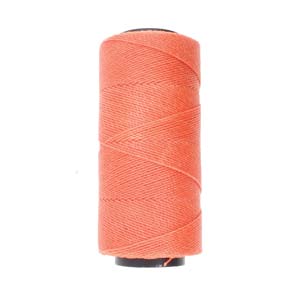 Brazilian Waxed Cord 1mm – 144 Meter Spool – Salmon (35)