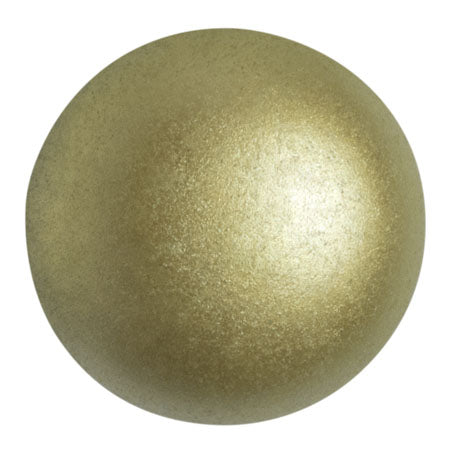 Czech Glass Cabochon 25mm – Pastel Lime