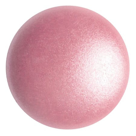 Czech Glass Cabochon 25mm – Pink Pearl
