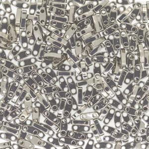 Miyuki Quarter Tila Beads - 5g Bag - Nickel Plated - QTL0190