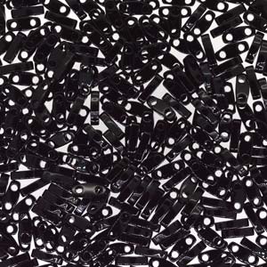 Miyuki Quarter Tila Beads - 5g Bag– Black - QTL0401