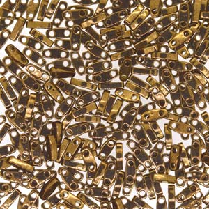 Miyuki Quarter Tila Beads - 5g Bag - Bronze Metallic - QTL0457