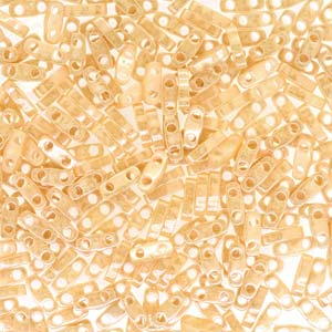 Miyuki Quarter Tila Beads - 5g Bag - Dk Beige Ceylon - QTL0593