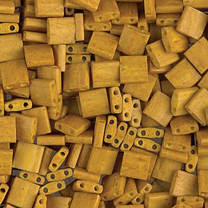 Miyuki Tila Beads - 5g Bag - Mustard - TL2312