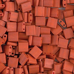 Miyuki Tila Beads - 5g Bag - Burnt Sienna - TL2315