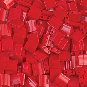 Miyuki Tila Beads - 5g Bag - Opaque Red - TL0408