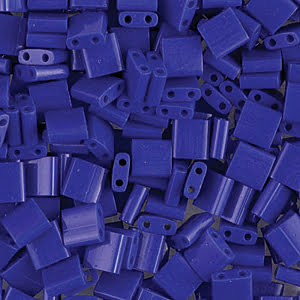 Miyuki Tila Beads - 5g Bag - Opaque Cobalt - TL0414