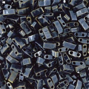 Miyuki Half Tila Beads - 5g Bag – Light Gunmetal - HTL0464