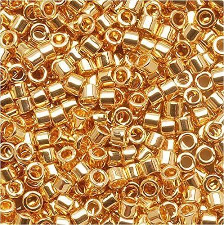 11/0 – Miyuki Delica – 3g Bag - 24k Gold Plated – DB0031