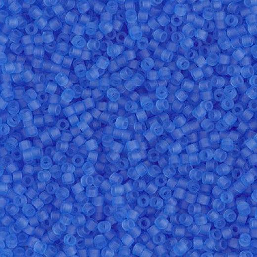 11/0 – Miyuki Delica - 5g Bag - Matte Transparent Azure – DB1270