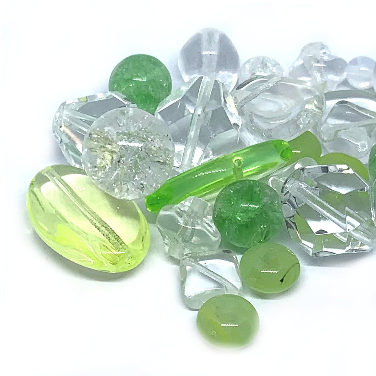Preciosa Pressed Glass Early Spring Mix -Approx 50g