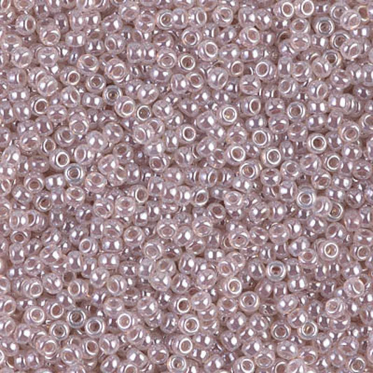 11/0 Miyuki Seed Beads - 25g Bag – Light Mauve Ceylon - Colour 542