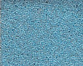 11/0 Miyuki Seed Beads - 25g Bag – Opaque Light Blue Luster - Colour 433
