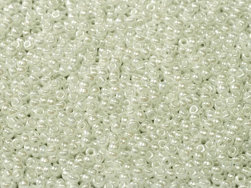 11/0 Miyuki Seed Beads - 25g Bag – White Pearl Ceylon - Colour 420
