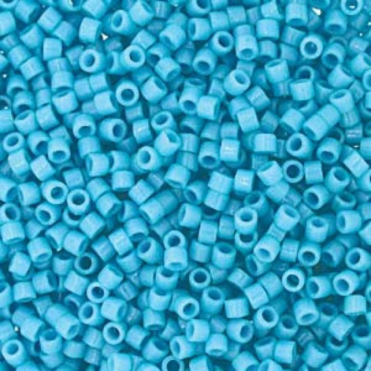 11/0 – Miyuki Delica - 5g Bag – Duracoat Opaque Nile Blue – DB2128