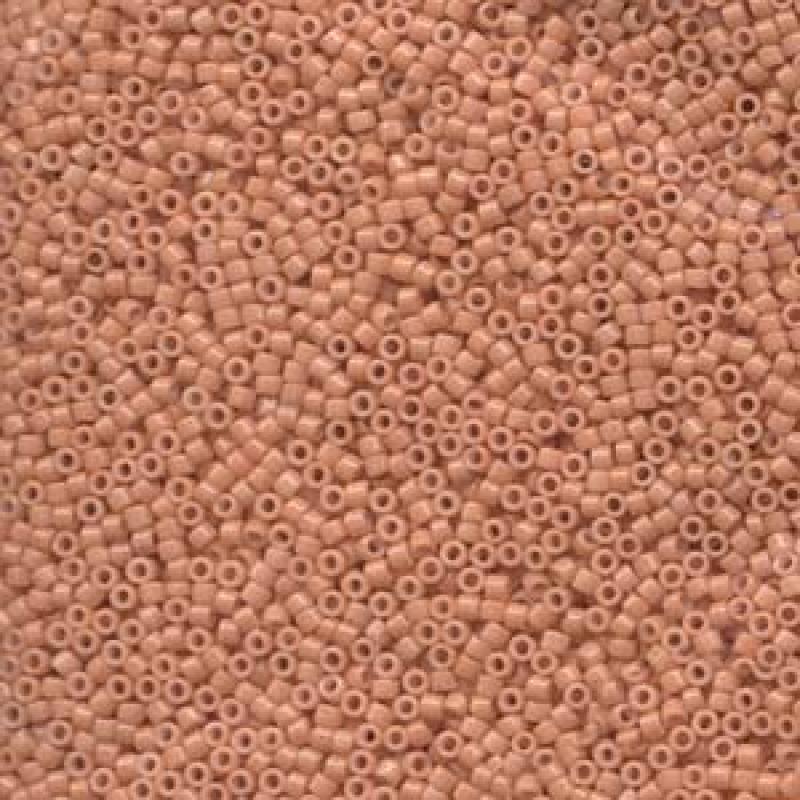 11/0 – Miyuki Delica - 5g Bag – Dyed Opaque Peach – DB1363