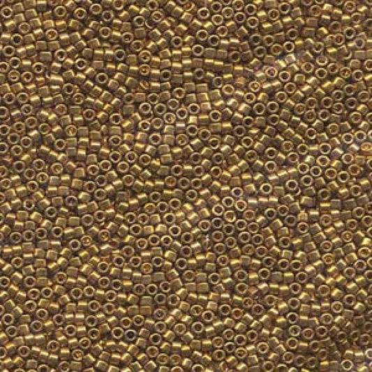 11/0 – Miyuki Delica - 5g Bag – 24k Dark Yellow Gold – DB0505