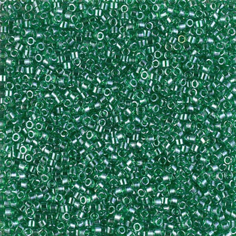 11/0 – Miyuki Delica - 5g Bag - Transparent Green Luster – DB1889