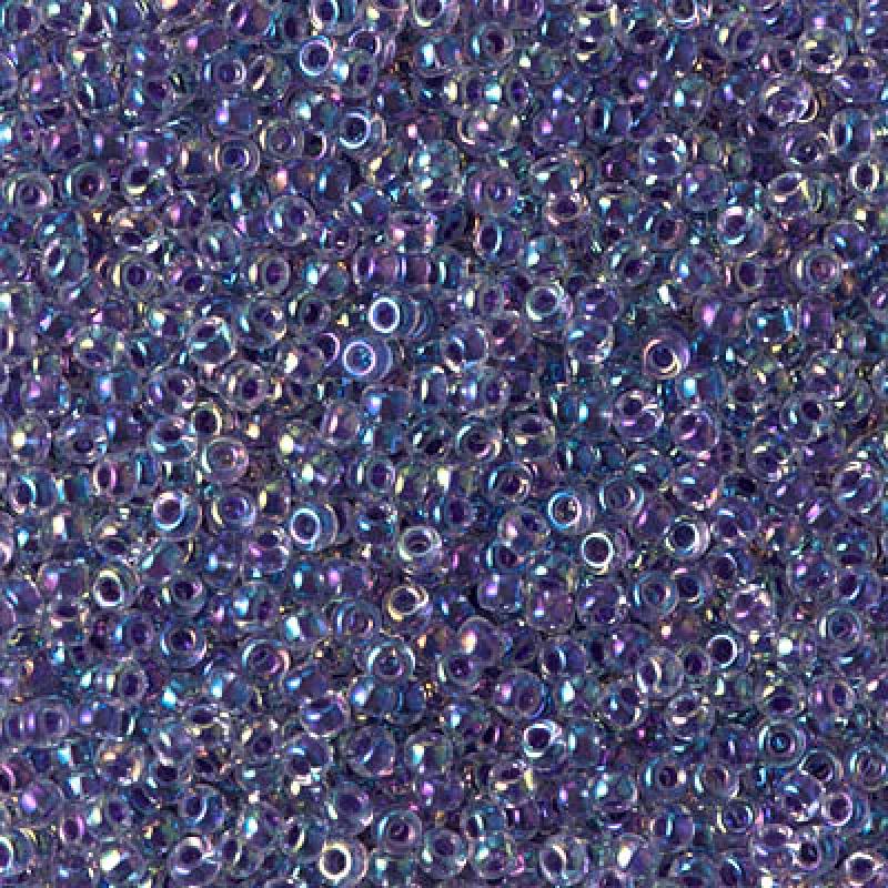 11/0 Miyuki Seed Beads 25g Bag – Amethyst Lined Crystal AB- Colour 274