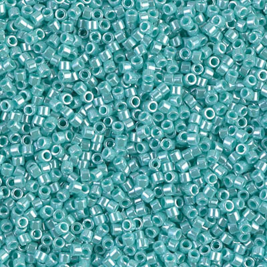 15/0 - Miyuki Delica - 5g Bag - Opaque Sea Opal Luster - DBS1567
