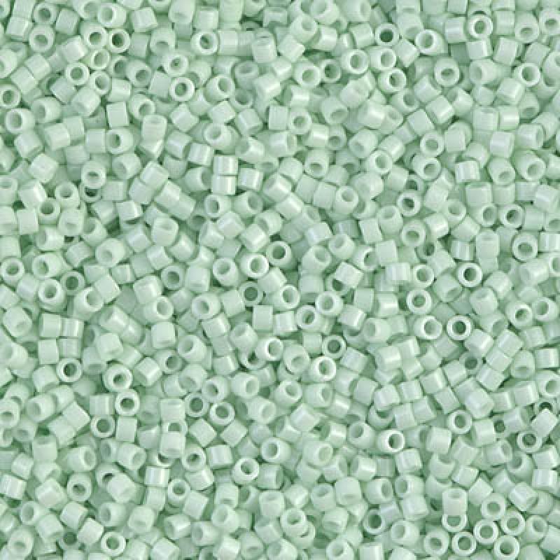 15/0 - Miyuki Delica - 5g Bag - Opaque Light Mint - DBS1496