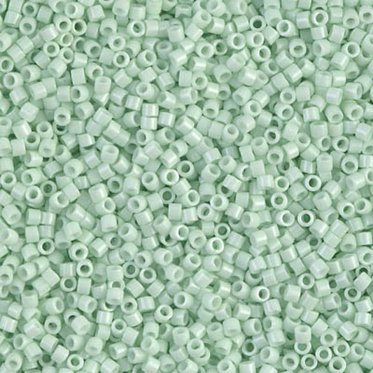 15/0 - Miyuki Delica - 5g Bag - Opaque Light Mint - DBS1496