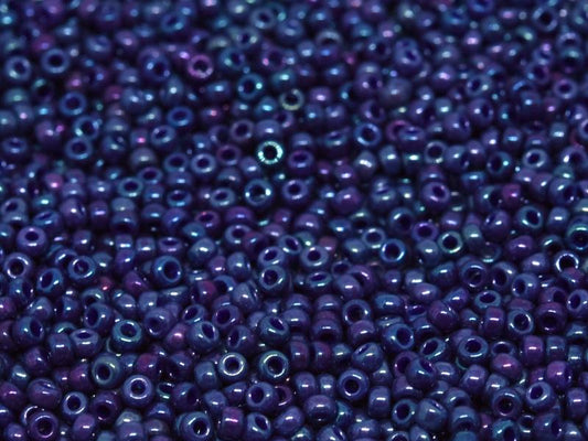 11/0 Miyuki Seed Beads 25g Bag – Metallic Midnight Purple - Colour 1899
