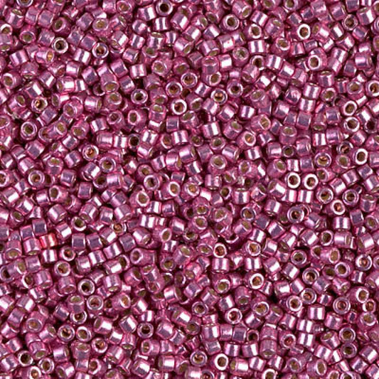 11/0 – Miyuki Delica - 5g Bag – Duracoat Galvanized Hot Pink – DB1840