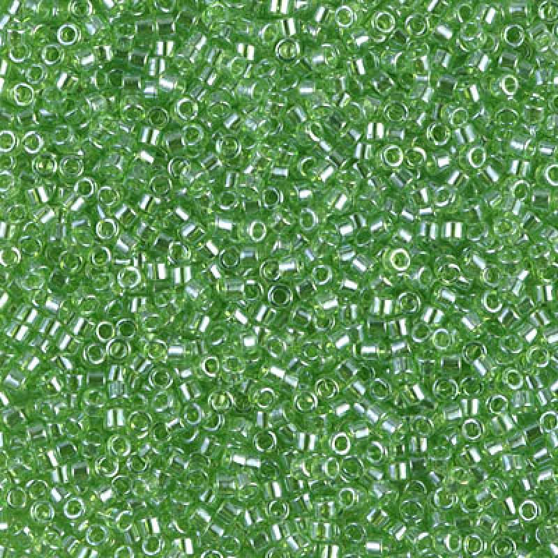 11/0 – Miyuki Delica - 5g Bag - Transparent Lime Luster – DB1226