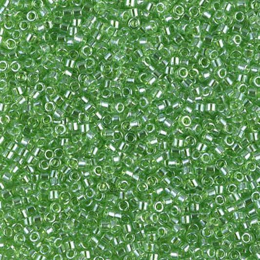 11/0 – Miyuki Delica - 5g Bag - Transparent Lime Luster – DB1226