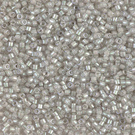 11/0 – Miyuki Delica - 5g Bag - Pearl Lined Gray Mist – DB1711