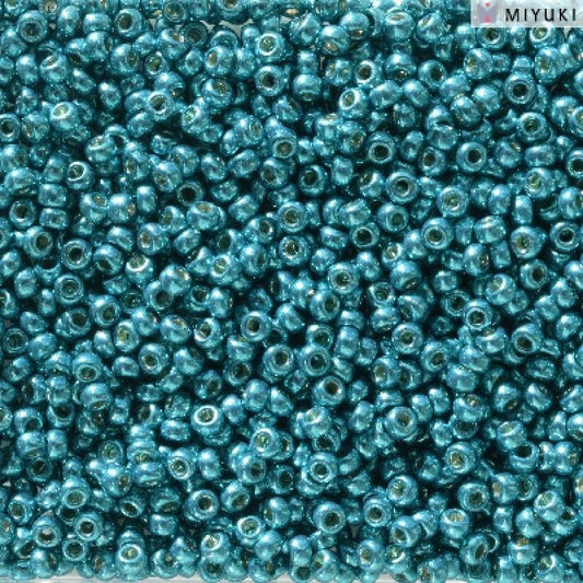 11/0 Miyuki Seed Beads 25g Bag – Duracoat Galvanised Capri Blue - Colour 5113