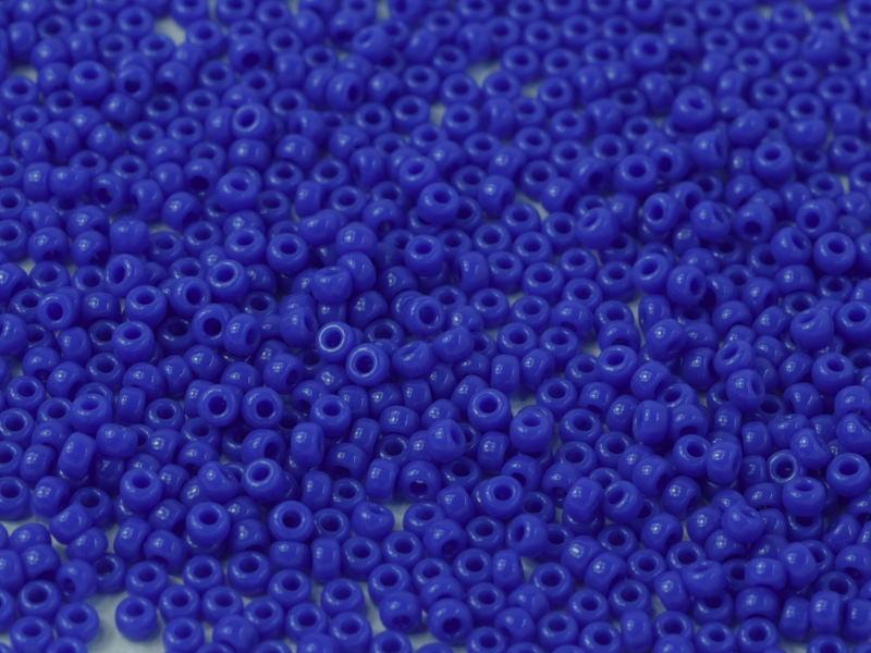11/0 Miyuki Seed Beads - Opaque Blue - Colour 417 - 250g Wholesale Bag
