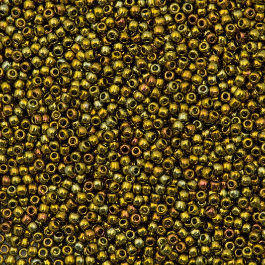 11/0 Toho Seed Beads - 10g Bag – Permafinish - Galvanized Carnival